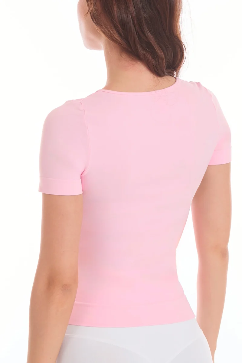 T-Shirt Miss FGM04 Rosa Macaron