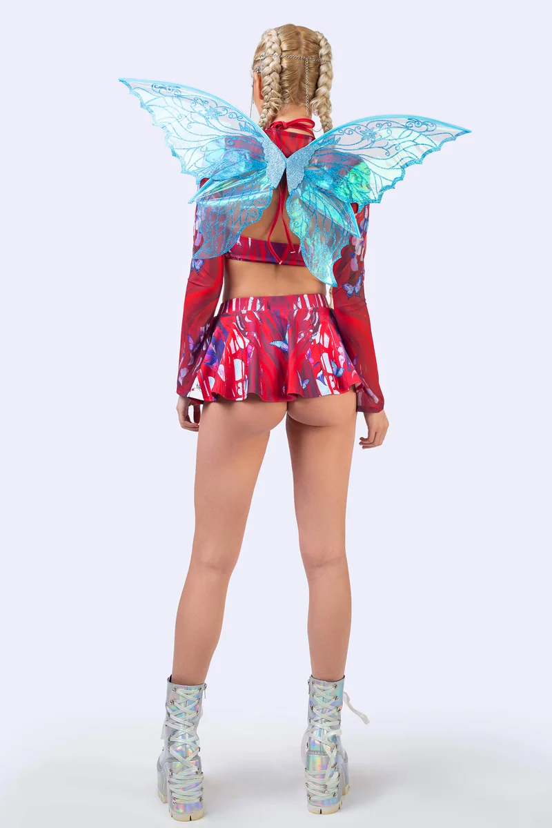 Cut the Cameras 2-Piece Halter Top