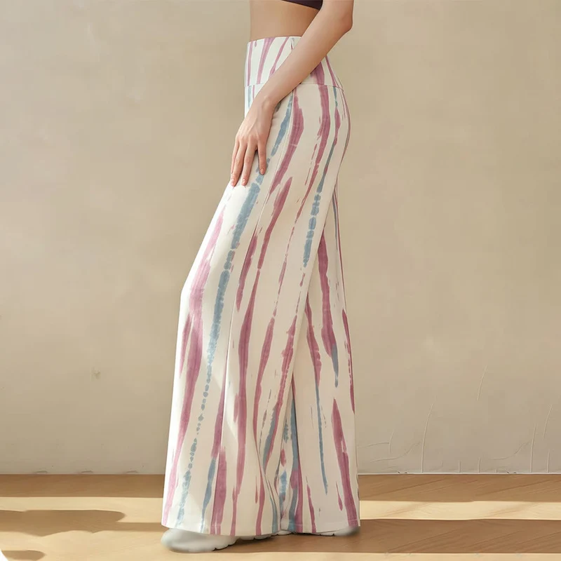 Olivenorma High Waist Wide Leg Flowy Casual Yoga Damenhose