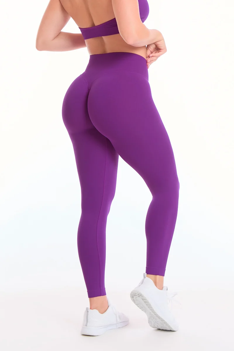 Leggings Push Up Vita Bassa Venere Violet