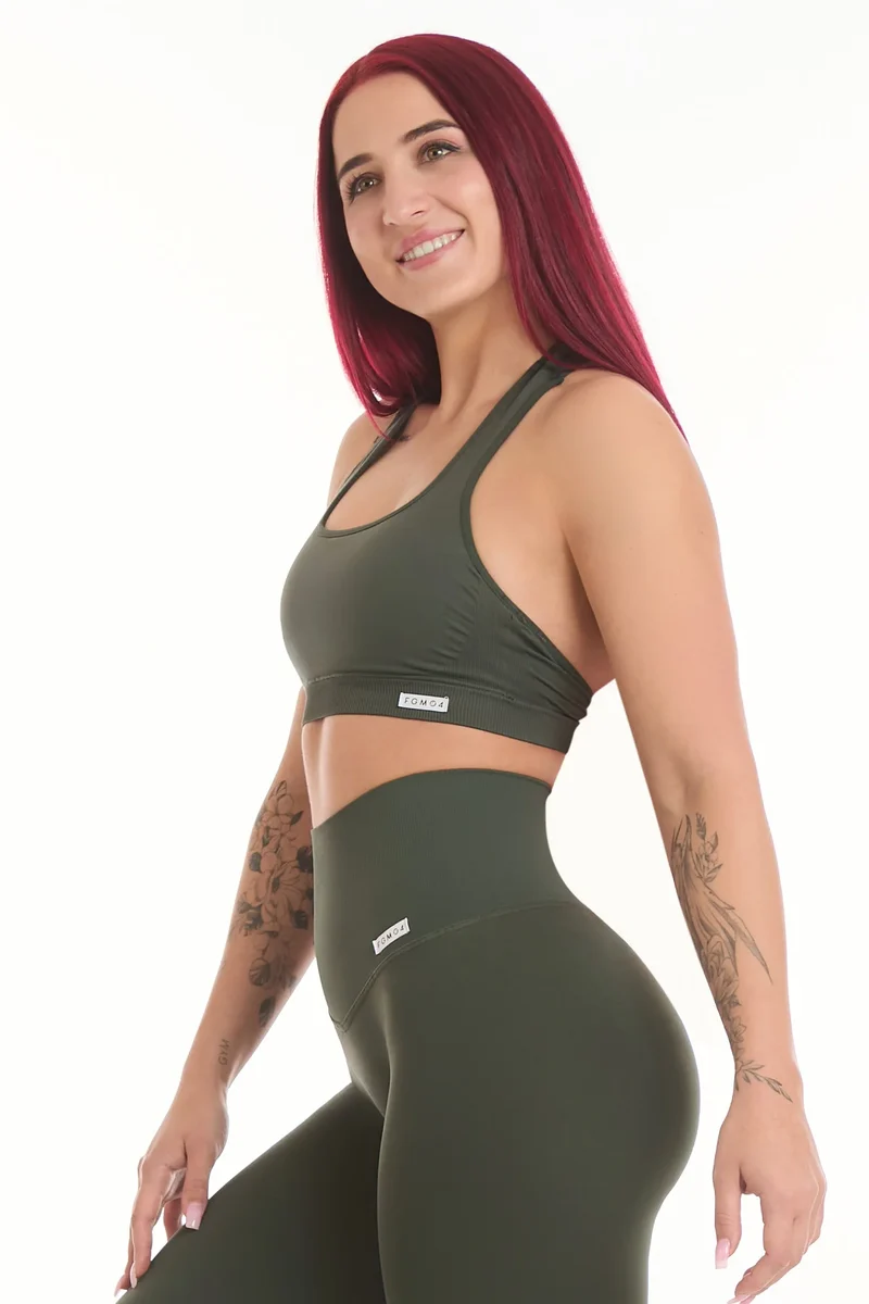 Top Vertigo Coal Green