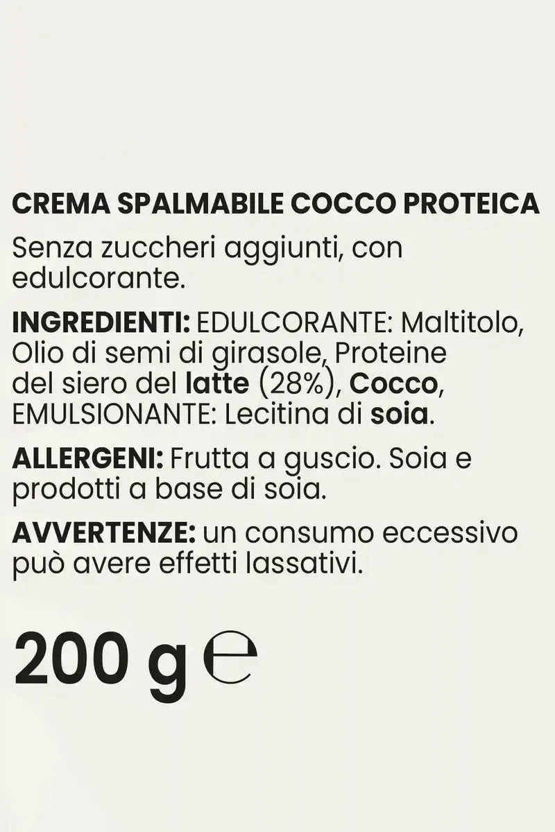 Crema Proteica Cocco - 200 g