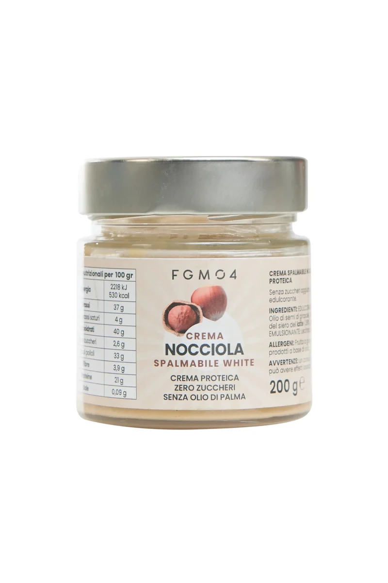 Crema Proteica Nocciola White - 200 g