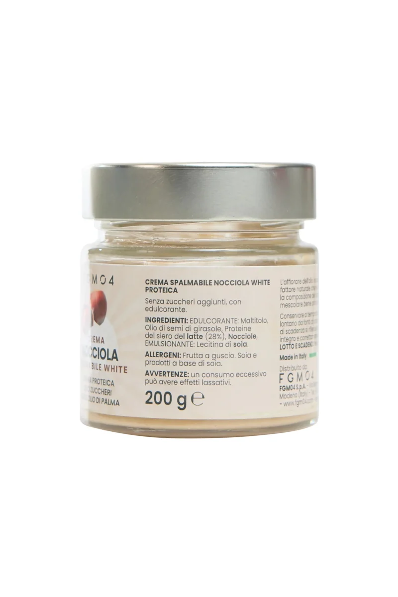 Crema Proteica Nocciola White - 200 g