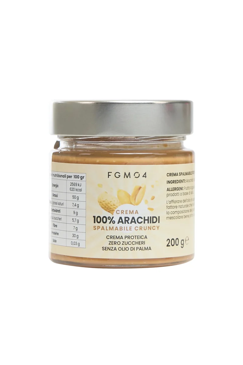 Crema 100% Arachidi Crunchy - 200 g