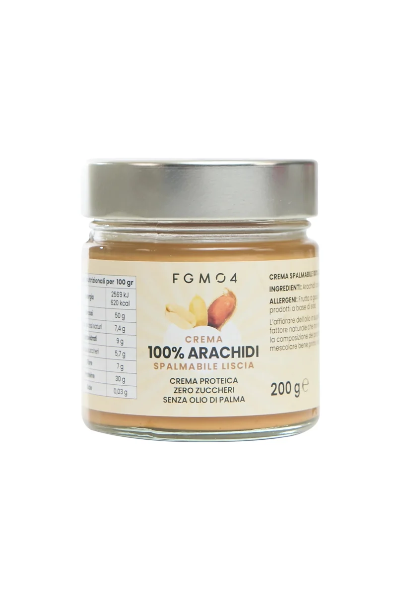 Crema 100% Arachidi Liscia - 200 g