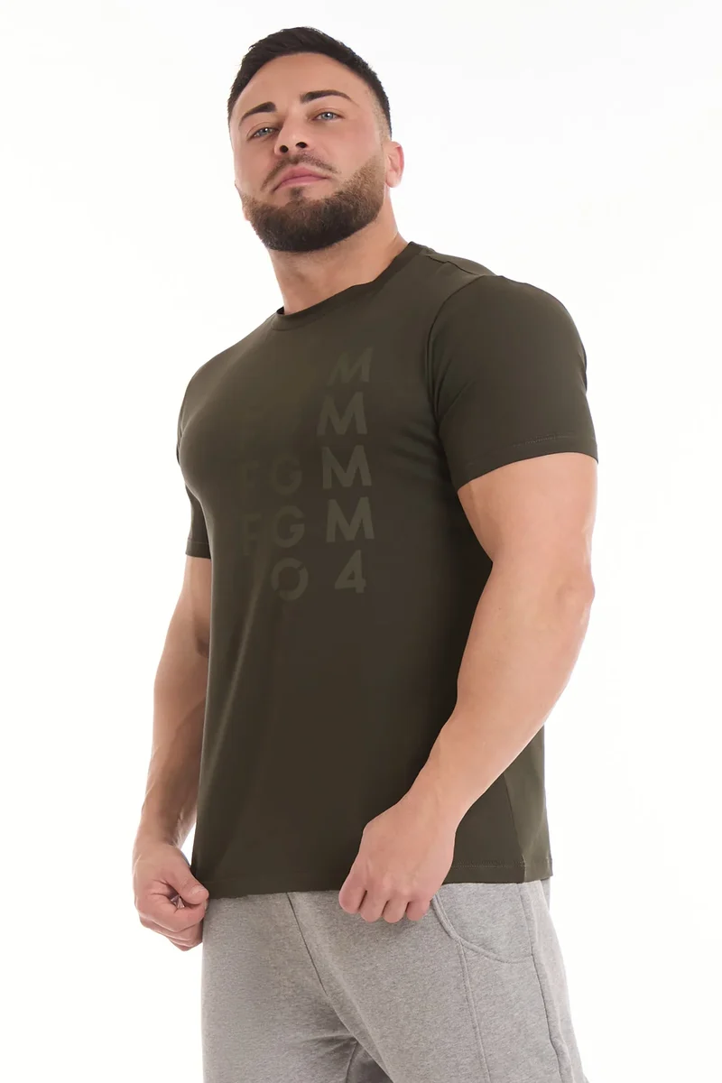 T-Shirt Uomo Shadow FGM04 Verde Militare
