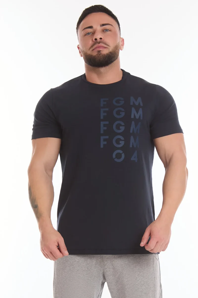 T-Shirt Uomo Shadow FGM04 Blu