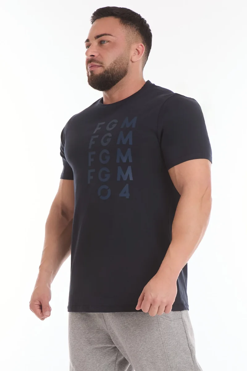 T-Shirt Uomo Shadow FGM04 Blu