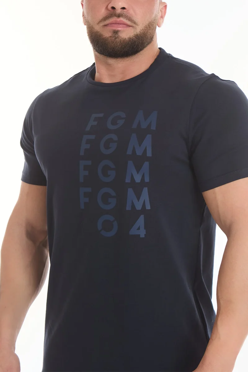 T-Shirt Uomo Shadow FGM04 Blu