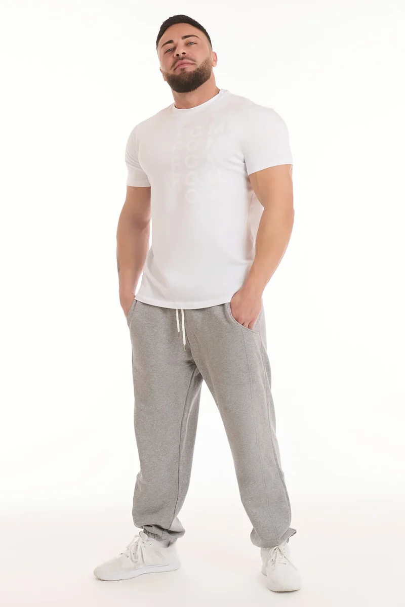 T-Shirt Uomo Shadow FGM04 Bianco