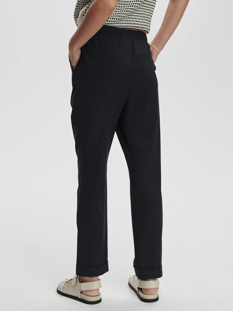 Lightweight Stretch Pleated Travel Pant Long