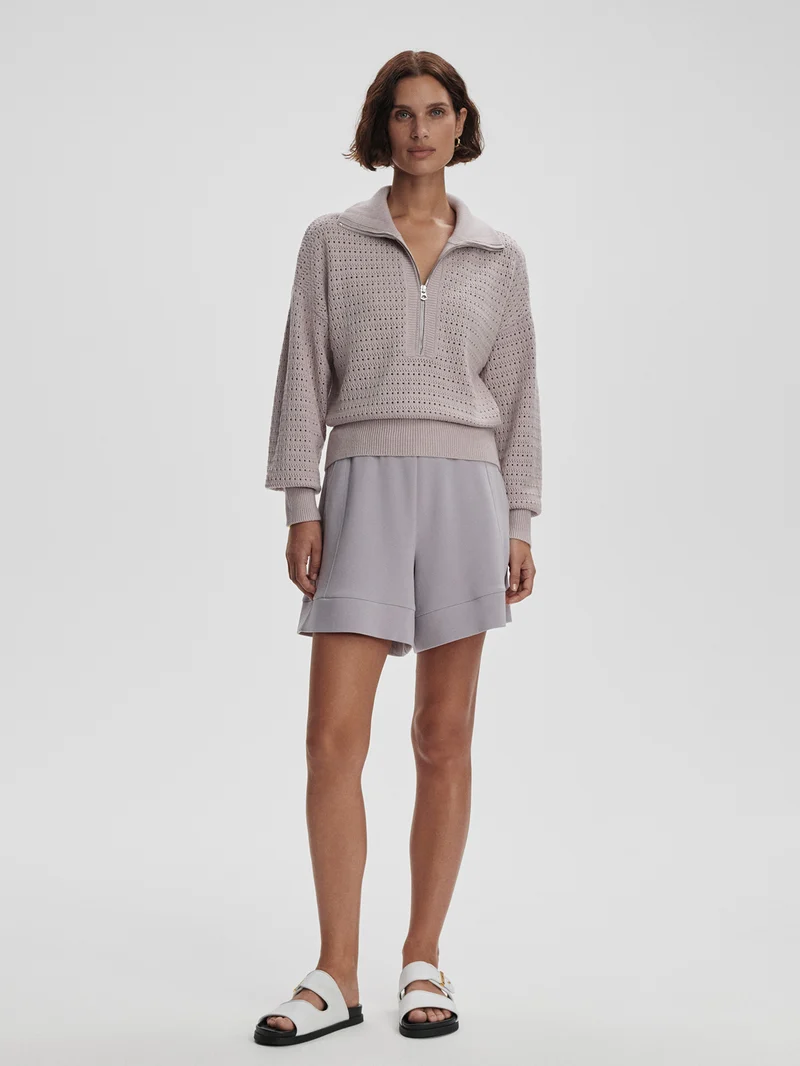 Darla Half Zip Knit