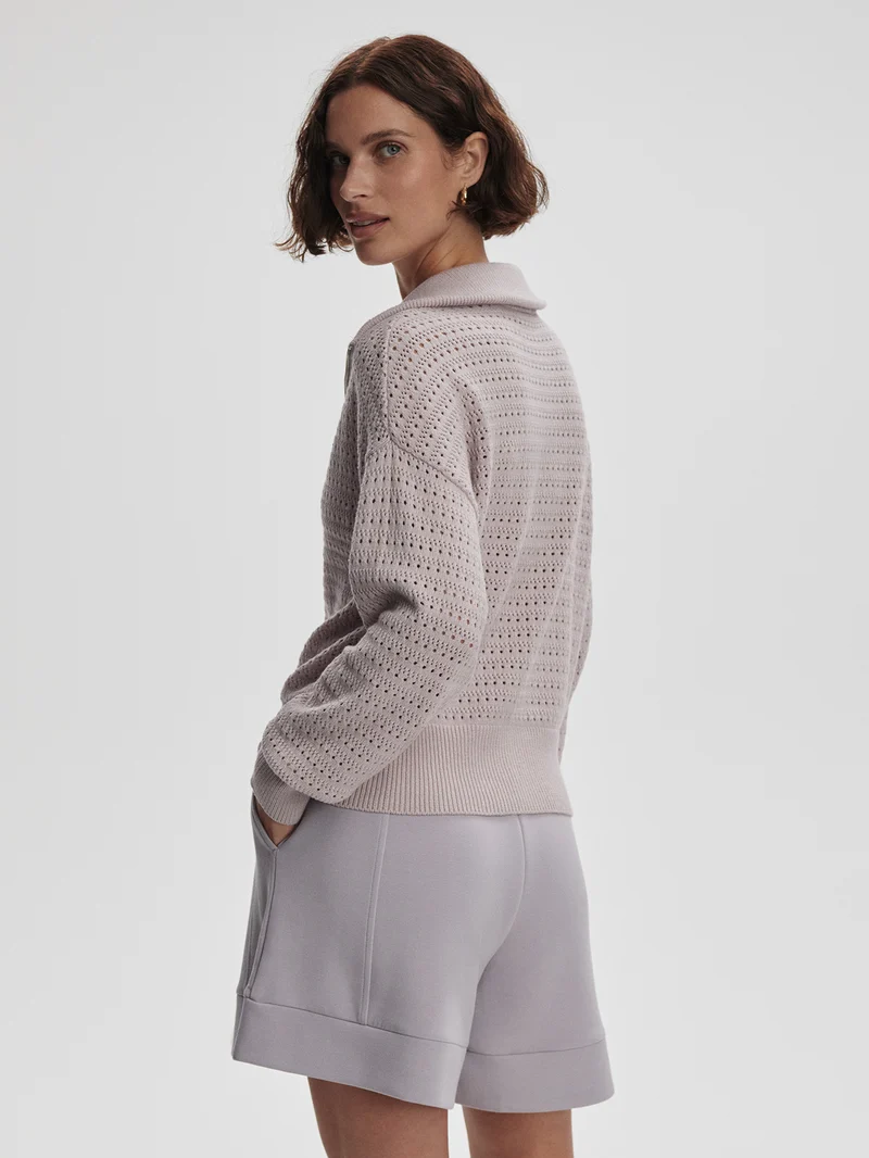 Darla Half Zip Knit