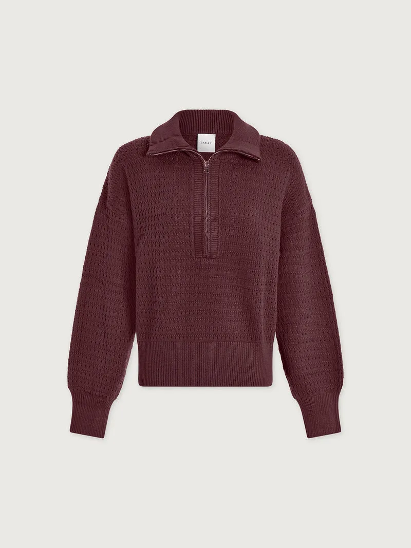 Darla Half Zip Knit