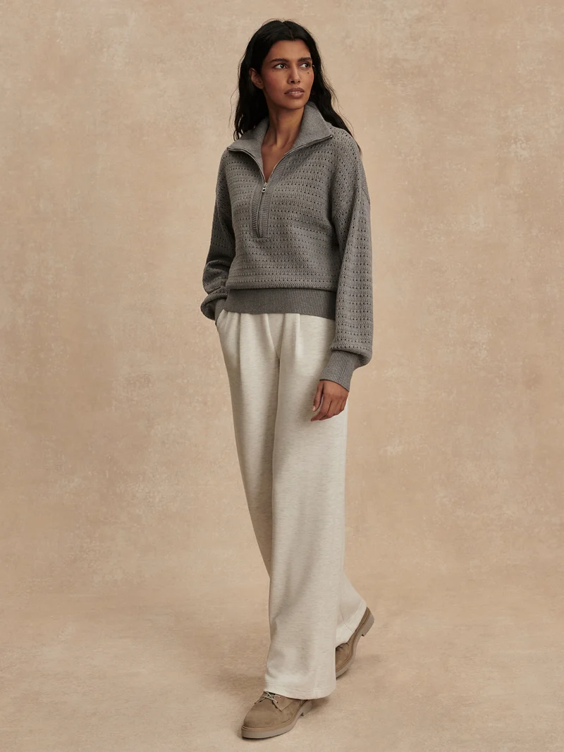 Darla Half Zip Knit