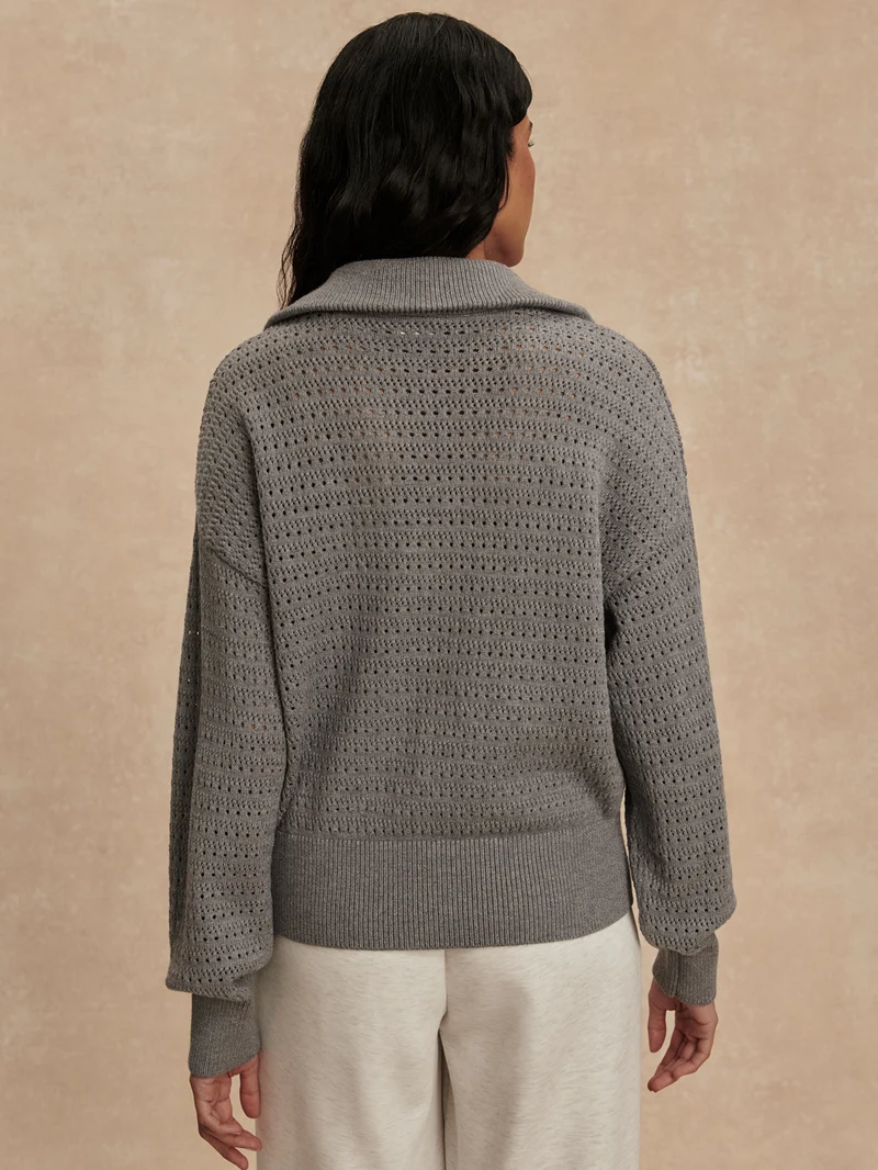 Darla Half Zip Knit