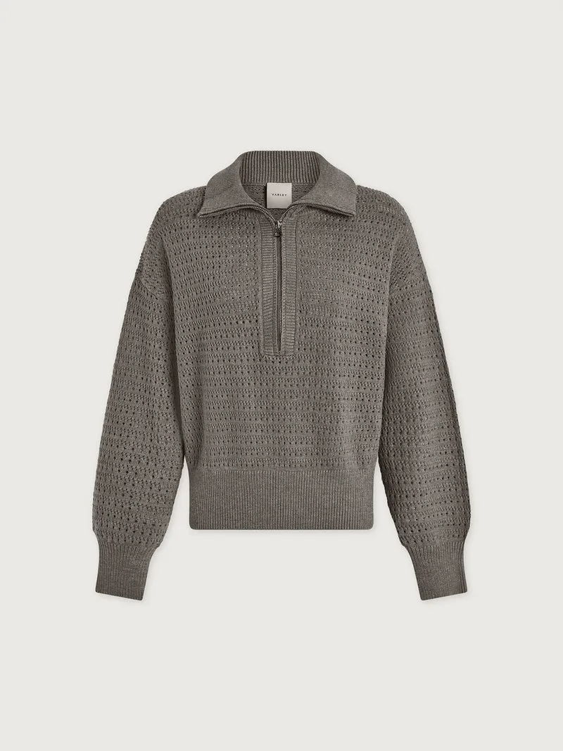 Darla Half Zip Knit
