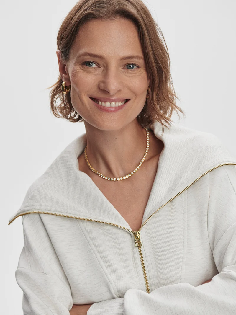 Halley Zip Through Sweat