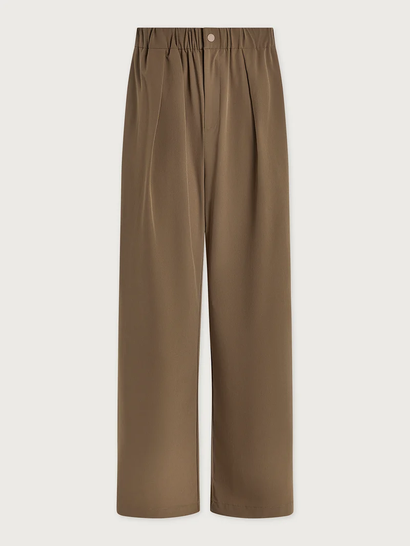 Lightweight Stretch Wide Leg Travel Pant Regular