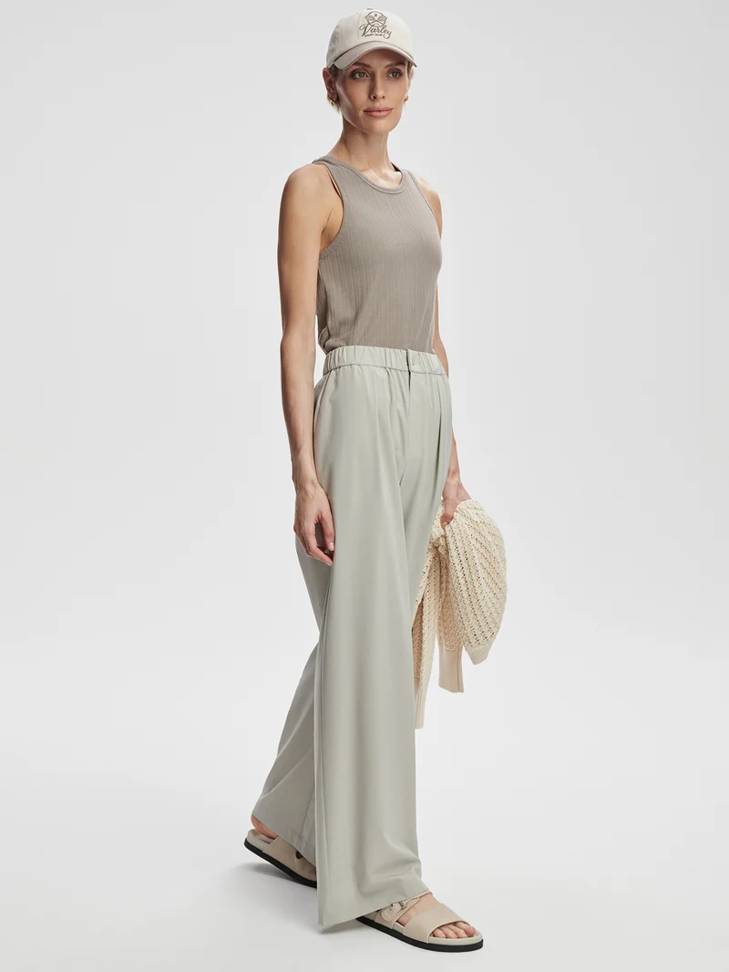 Lightweight Stretch Wide Leg Travel Pant Regular