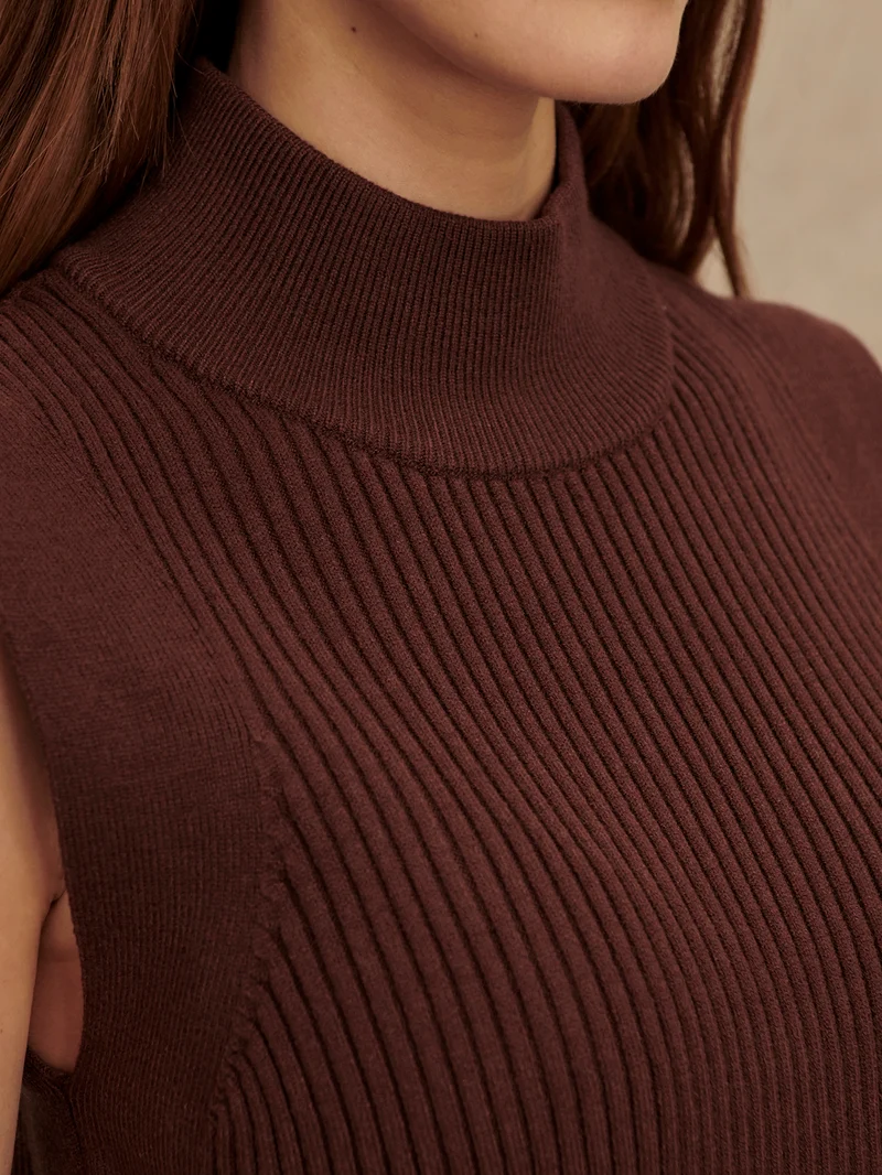Lois High Neck Tank