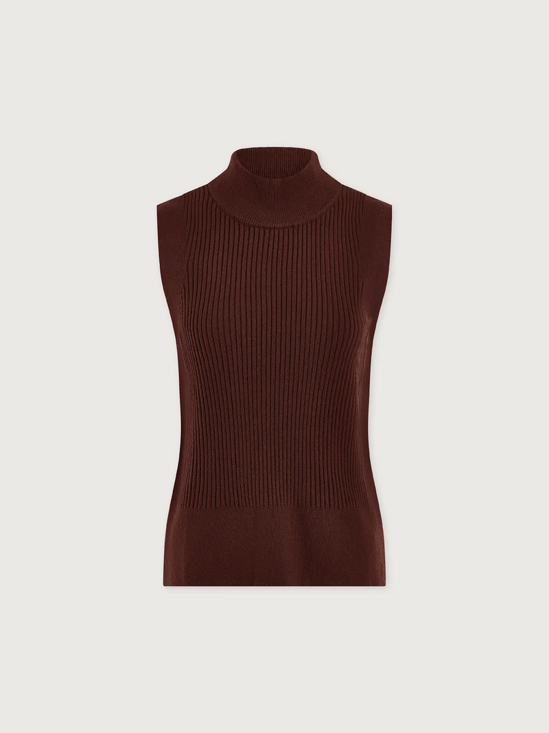Lois High Neck Tank