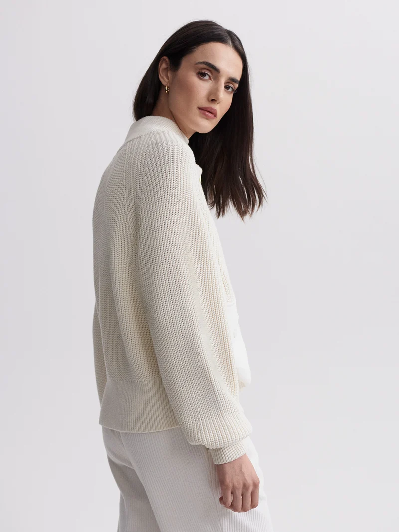 Tessa Zip-Through Knit Jacket
