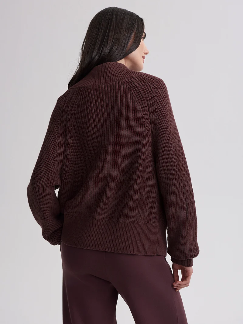 Tessa Zip-Through Knit Jacket
