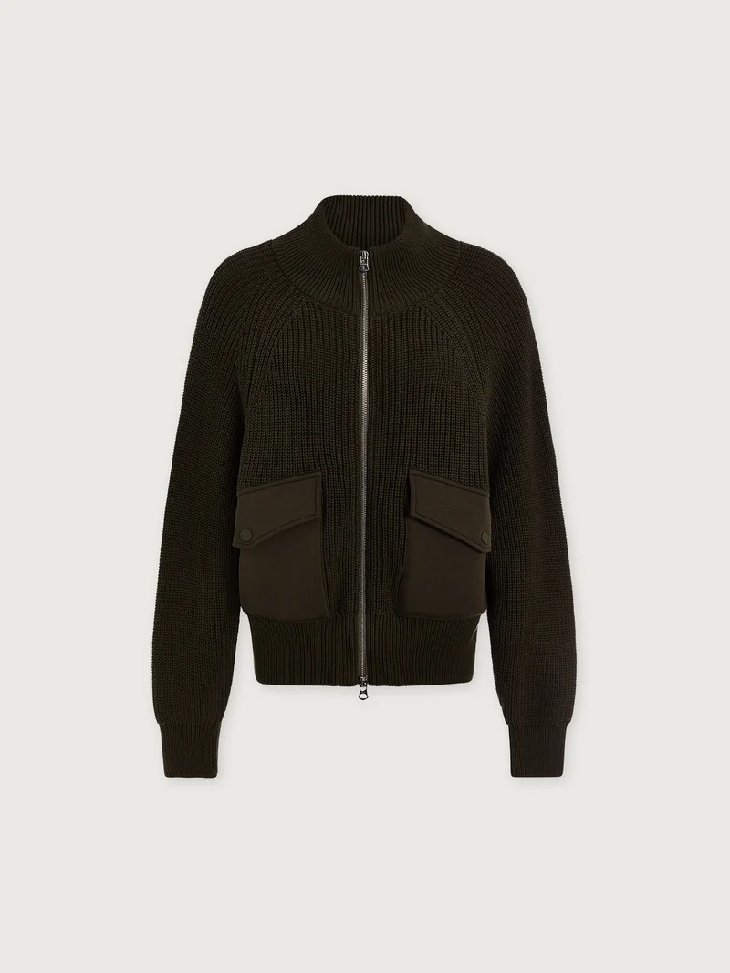 Tessa Zip-Through Knit Jacket