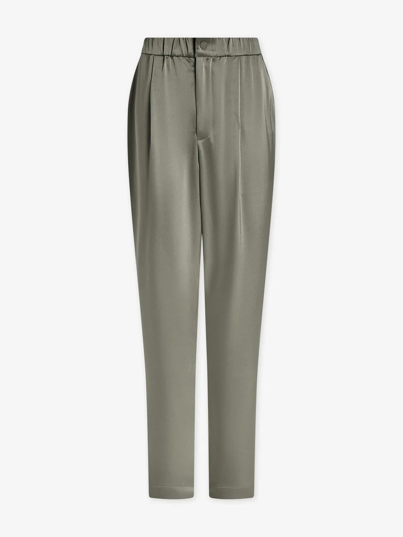Double Satin Elegant Tapered Trouser Regular