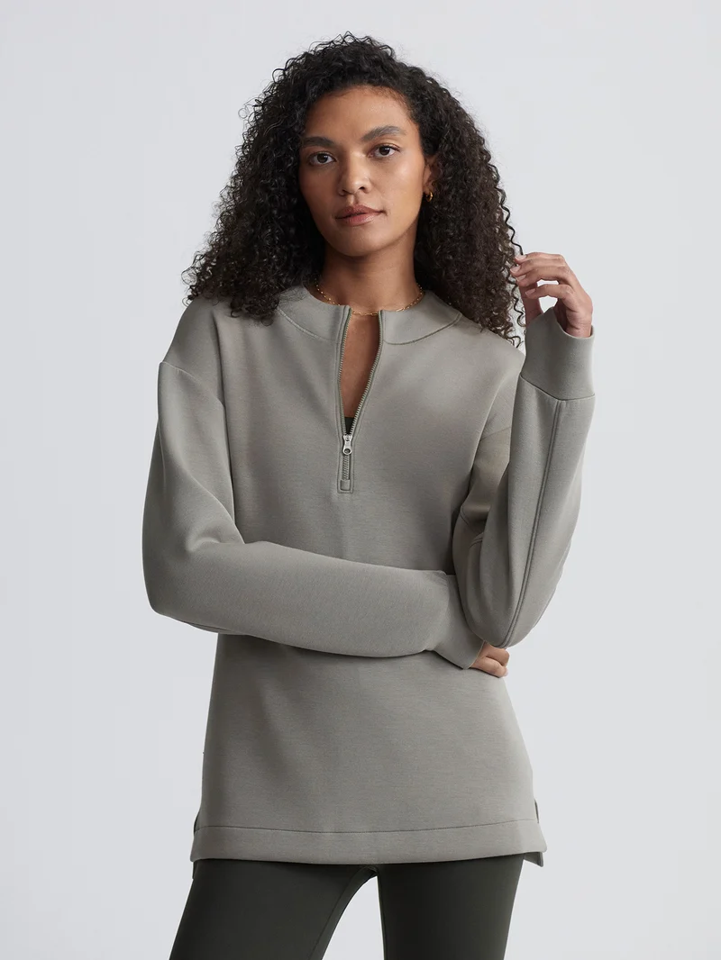 Cleo Half-Zip Sweat