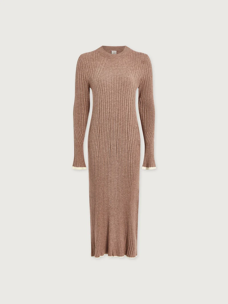 Axel Rib Knit Midi Dress