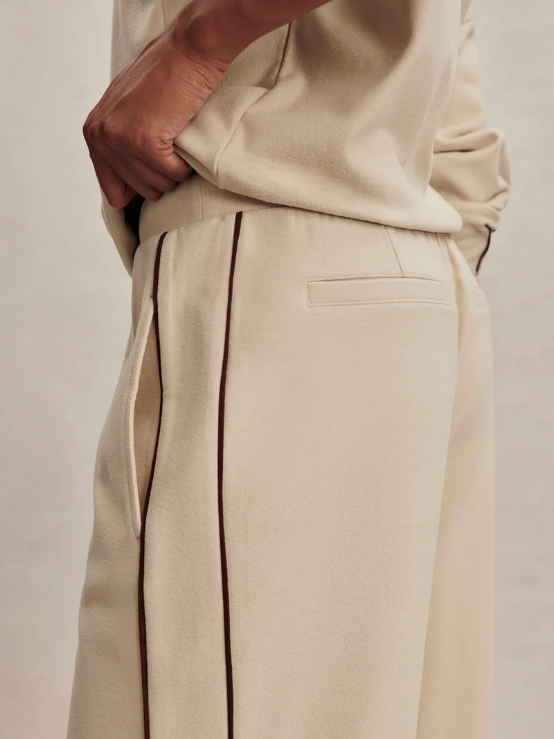 Brushed Rib Wide Leg Pant 28