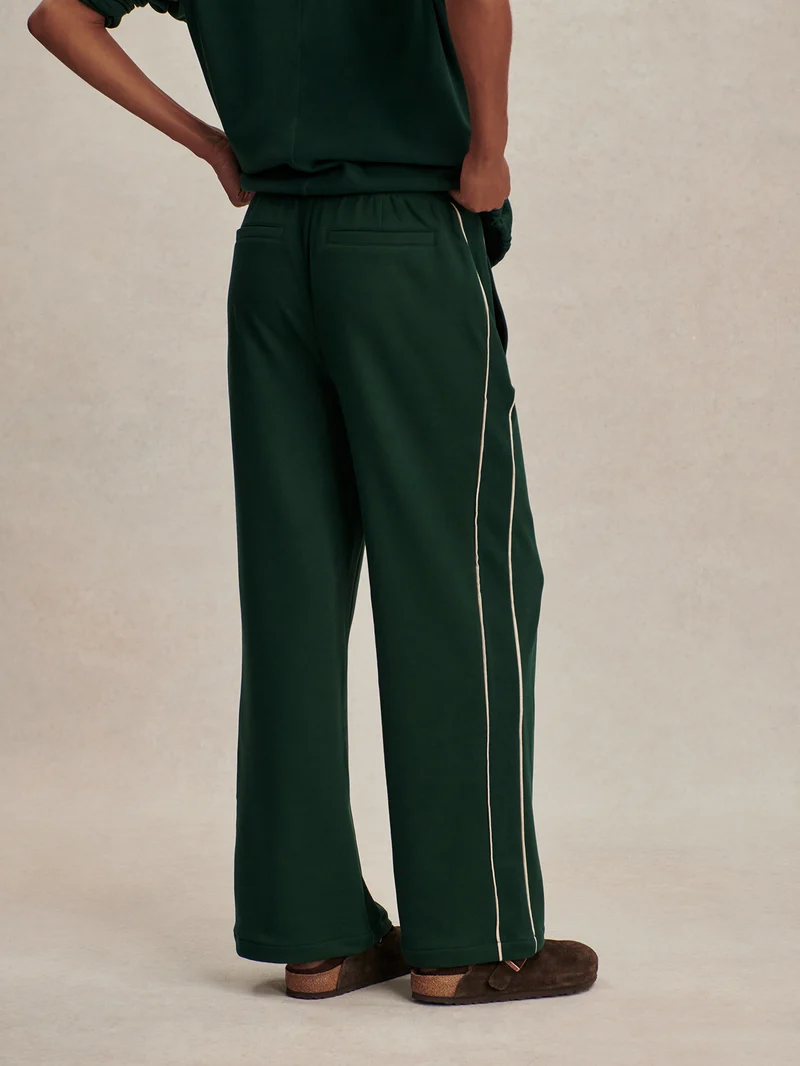 Brushed Rib Wide Leg Pant 28