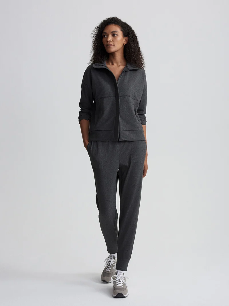 Brushed Rib Slim Cuff Pant 27.5