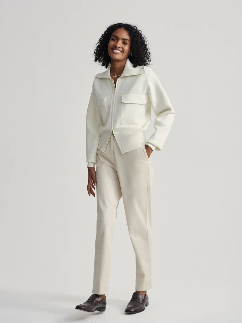 Felise Zip-Through Knit Jacket