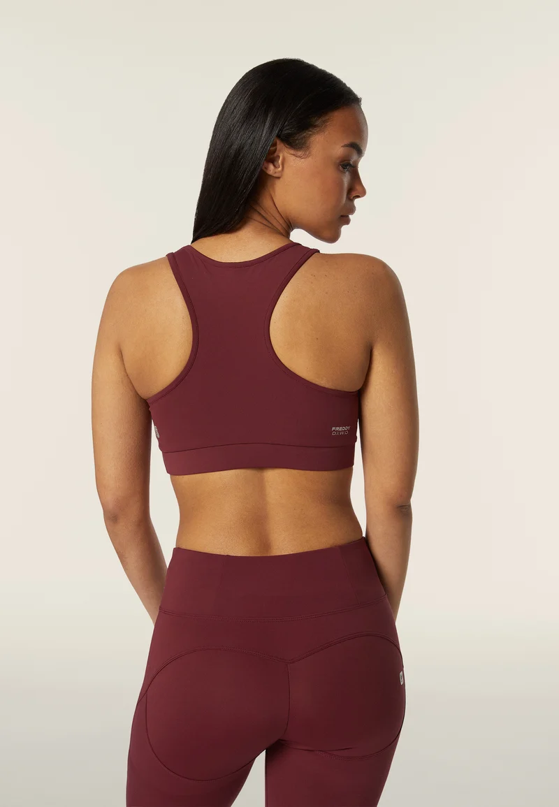 Sport Bra - Tawny Port