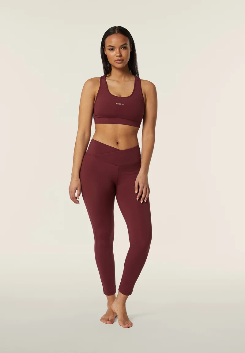 Sport Bra - Tawny Port