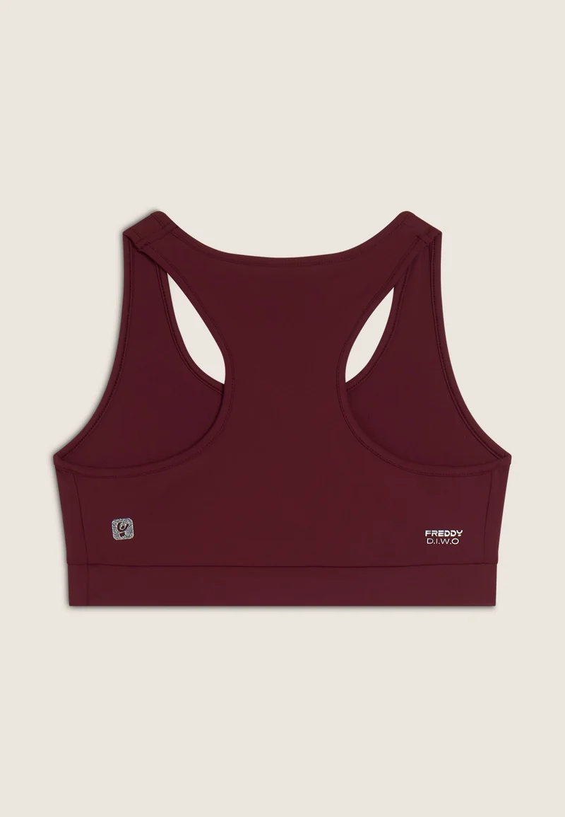 Sport Bra - Tawny Port