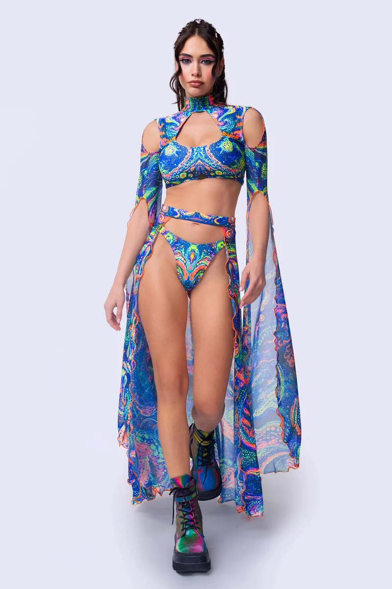 Cosmic Vortex Bikini Bottoms