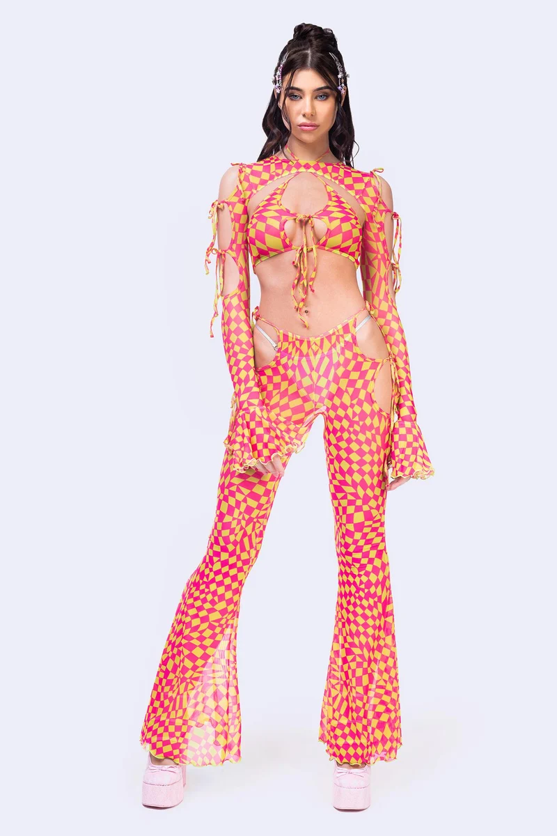 Square Up 2-Piece Ribbon Top