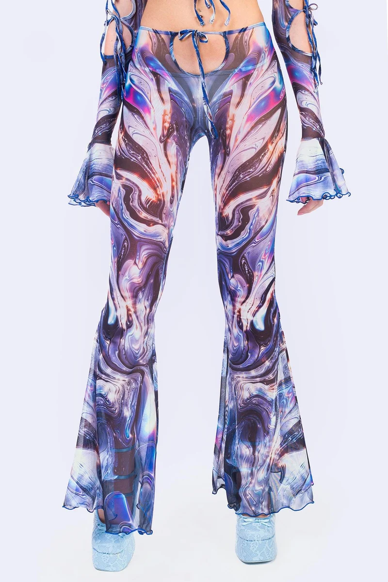 Easy Tiger Keyhole Ribbon Pants