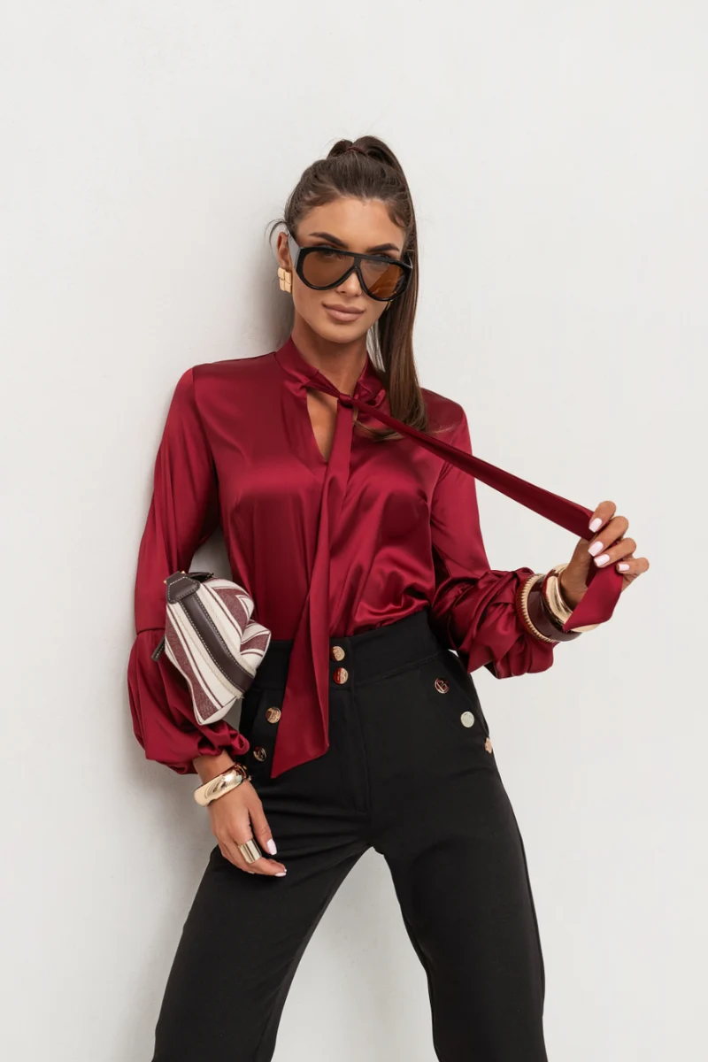 Stylische Zigarettenhose in Schwarz