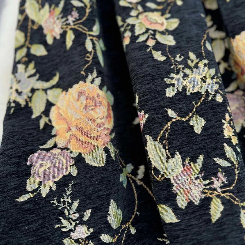 Olivenorma Boho-Maxikleid mit Vogel- und Blumenmuster, hoher Taille und Falten