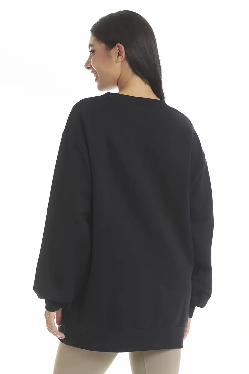 Felpa Rock Nero
