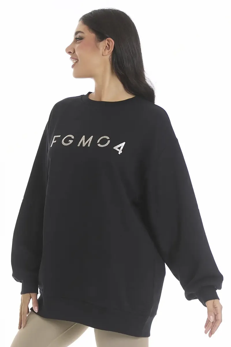 Felpa Rock Nero