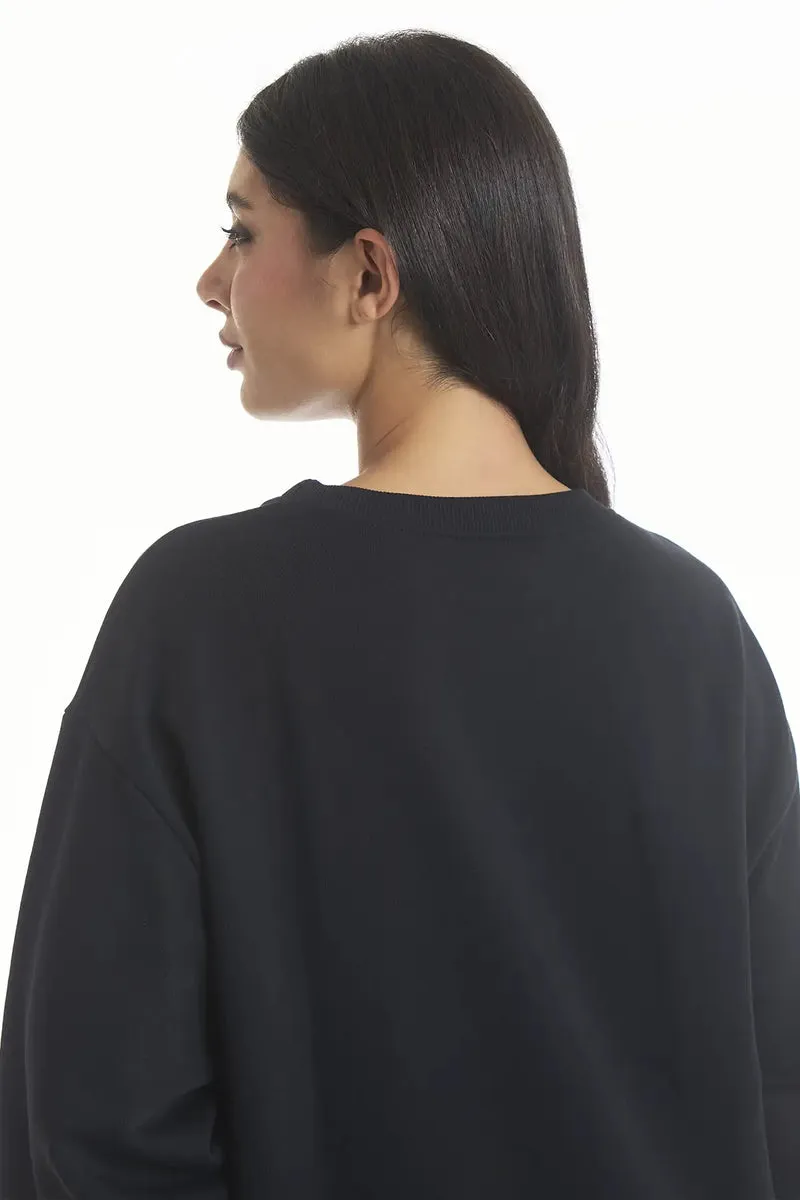 Felpa Rock Nero