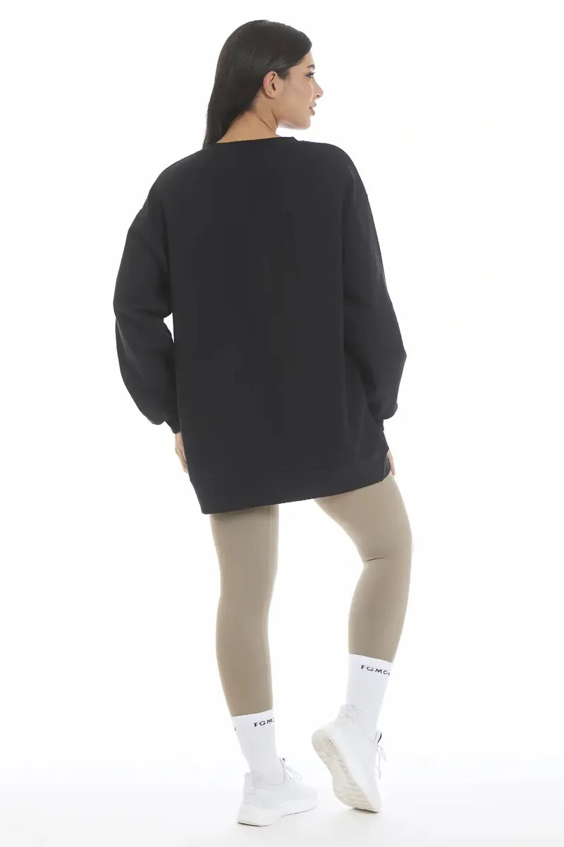 Felpa Rock Nero