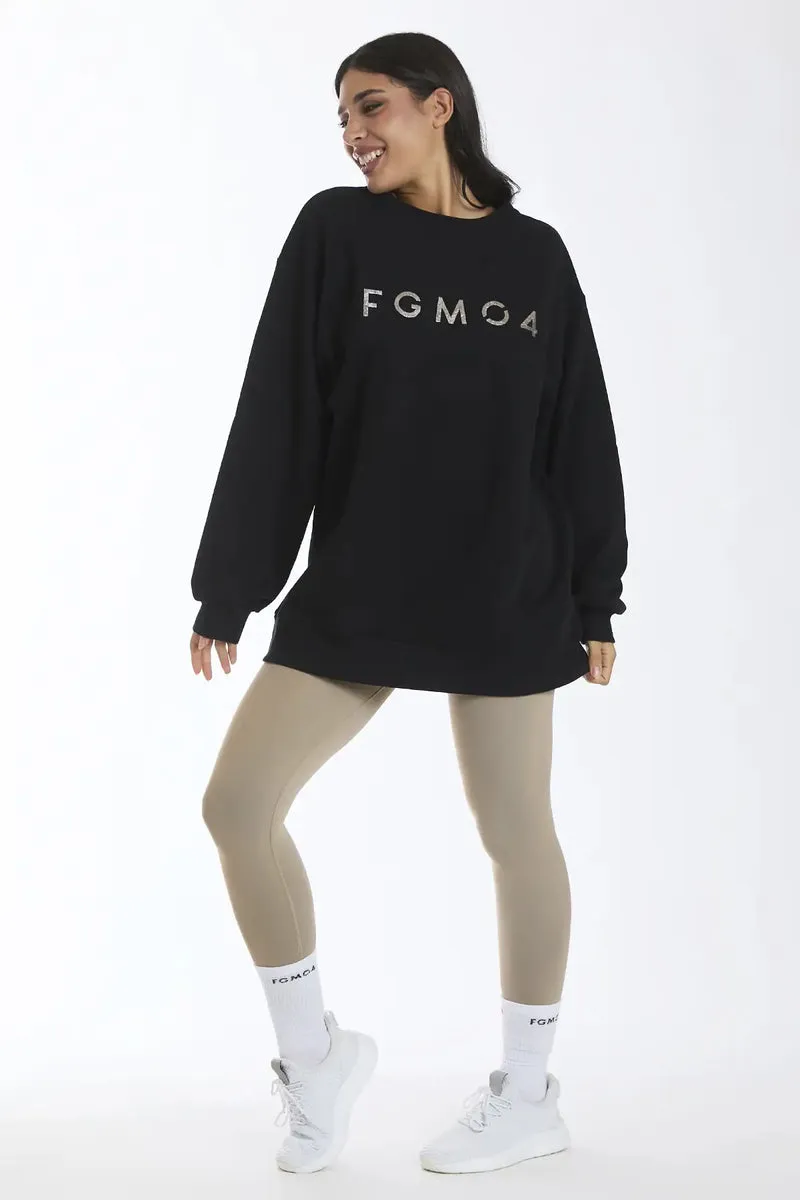 Felpa Rock Nero